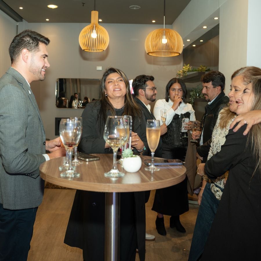 Networking entre asistentes de Ignite en Bogotá