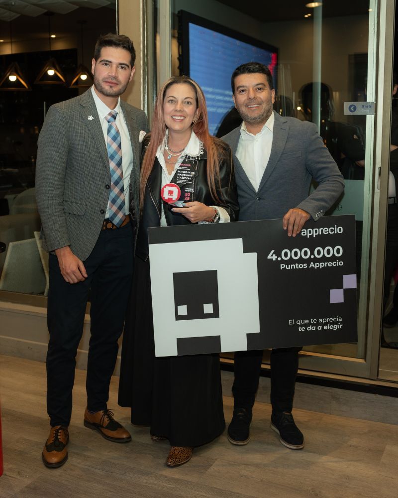 Botero Soto Soluciones Logísticas, ganador Premios Apprecio 2025